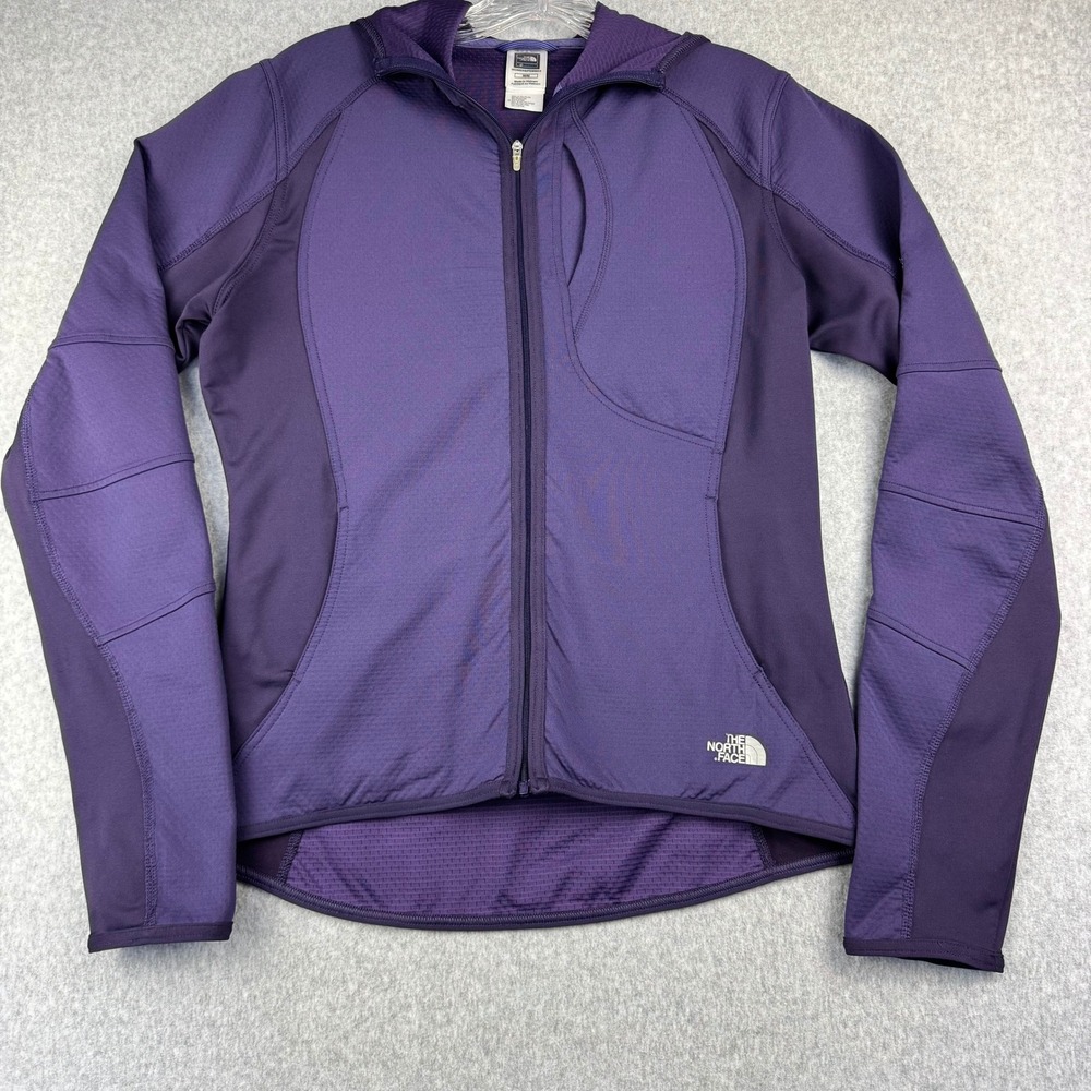The North Face Flight Series VaporWick Womens M Purple Hooded Running Jacket
